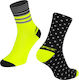 Force Calf Cycling Socks Yellow Spot