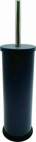 Marva Metallic Toilet Brush Black