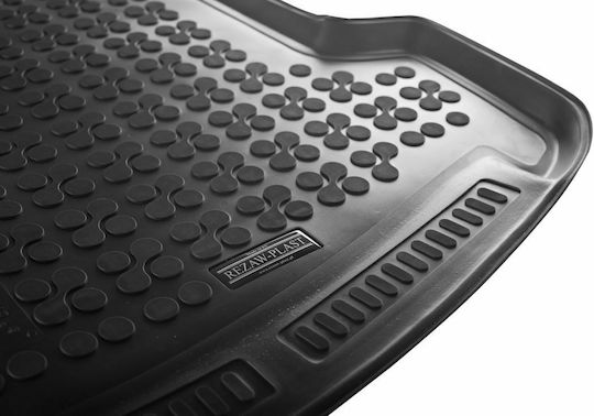 Rezaw Plast Kofferraummatten Wannenartig 1Stück aus Gummi für Jaguar XE 2015+ Schwarz