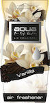 Aqua Αρωματική Καρτέλα Κρεμαστή Αυτοκινήτου The Naturals Vanilla