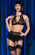 Chilirose Sexy Lingerie Set with Lace and Garte...