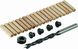 Stanley Set of 26 Drills with Cylindrical Shank for Wood