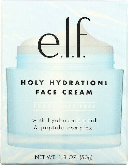 e.l.f Cosmetics Holy Hydration! Face Cream, Fragrance Free Creme Gesicht Tag 50gr