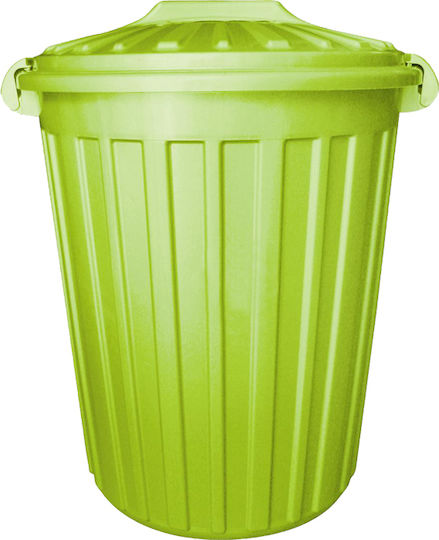 Cyclops Coș Plastic Verde 60lt