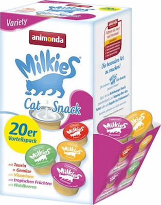 Animonda Milkies Variety Box Snack Treats 20τμχ x for Adult Cats 15gr