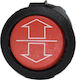 ForAll On-Off switch Rocker Red 1pcs
