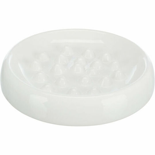 Trixie Keramik Schalen Futter Langsame Fütterung für Hund & Katze 250ml 18cm (Verschiedene Farben)