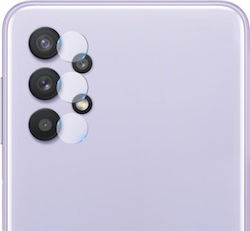 Anticrash Antishock Lens Glass Kameraschutz Gehärtetes Glas Transparent für das Galaxy A32 5G