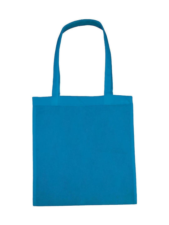Βαμβακερή Τσάντα για Ψώνια σε Μπλε χρώμα