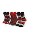 Happy Socks Unisex Κάλτσες με Σχέδια Πολύχρωμες 3Pack