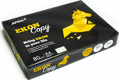 Ekon Copy Χαρτί Εκτύπωσης A4 80gr/m² 500 φύλλα