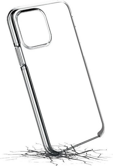 Puro Impact Back Cover Plastic / Silicon Transparent (iPhone 13 Pro Max)