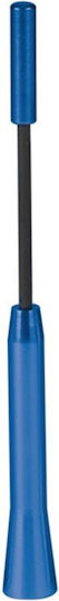 Lampa Car Antenna Roof Alu-tech Diameter 5mm Height 16cm Universal Type Audi / Opel / Seat / VW Blue in Blue Color
