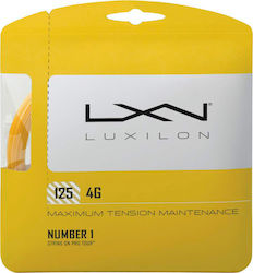 Luxilon 4G Tennis-Saiten Gold 12.2m, Ø1.25mm