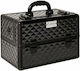 Traser 31491 Metallic Cosmetic Case Black H25xW36xD22cm