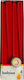 Bolsius Decorative Red Taper Candle 24.5cm 4 Pieces
