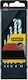 Stanley Set 5 Carbide Diamond Drills with Cylindrical Drill Top for Masonry and Metal