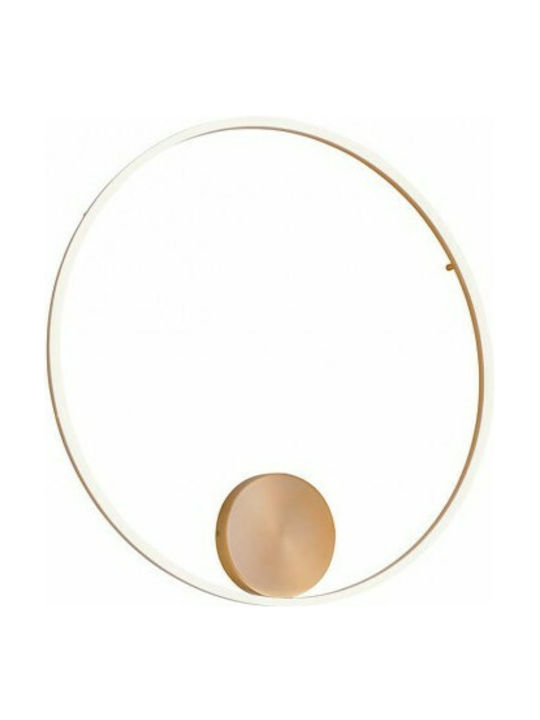 Redo Group Modern Lamp Wall with Integrated LED and Warm White Light Gold 80x5cm