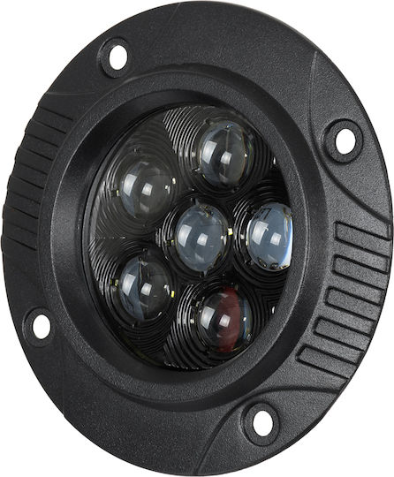 GloboStar LED Universell 10 - 30V 24W 12cm mit Weiß Beleuchtung 1Stück