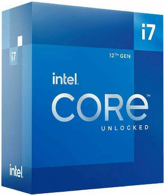 Intel Nucleu i7-12700KF 2.7GHz Procesor cu 12 nuclee pentru Socket 1700 Casetă