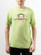 light green shirt julius long mustache