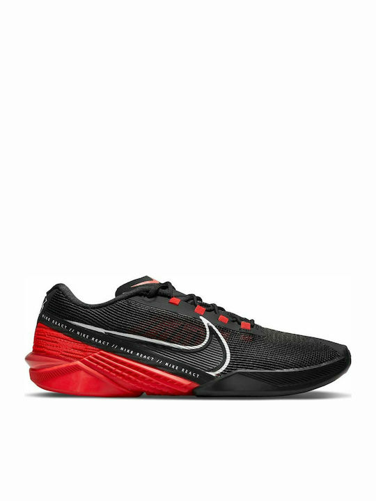 Nike React Metcon Turbo Ανδρικά Αθλητικά Παπούτσια για Προπόνηση & Γυμναστήριο Μαύρα