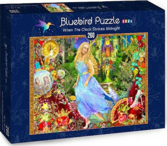 Детски Пъзел When Clock Strikes Midnight Bluebird 260бр Bluebird Puzzles