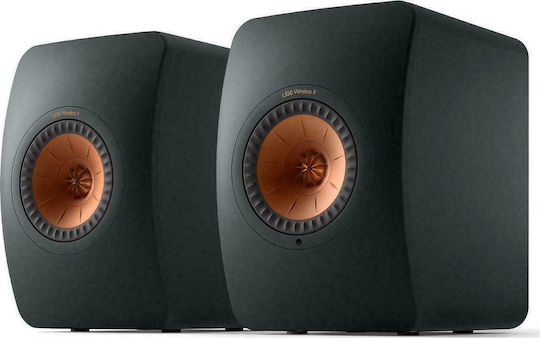 Kef Ζεύγος Ηχείων Hi-Fi Δαπέδου LS 50 Wireless ΙΙ Meta 760W 2 Δρόμων Μαύρα