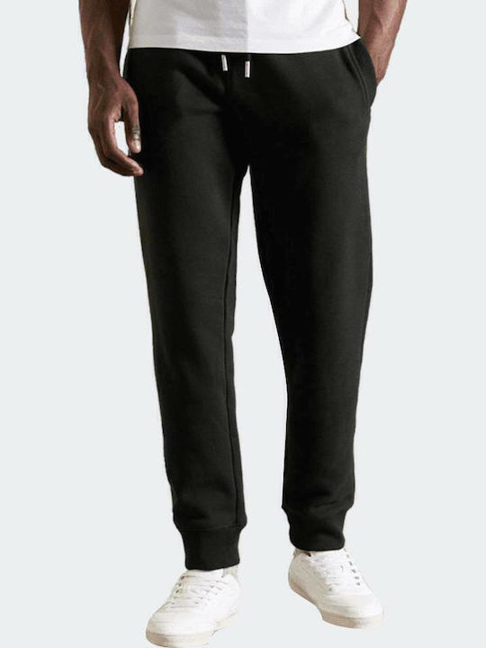 Superdry Sweatpants with Elastic Black