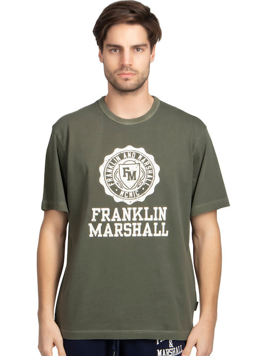 Franklin & Marshall T-shirt Πράσινο
