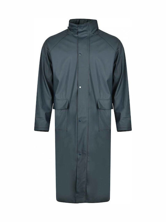 Palltex Waterproof Trenchcoat Work Blue