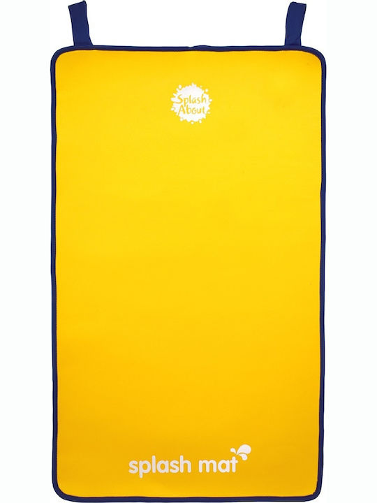Portable Changing Pad Splash made of Fabric Yellow 40x80cm