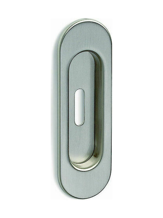Conset C135 Mâner ușă cu gaură de cheie Nichel mat 160mm