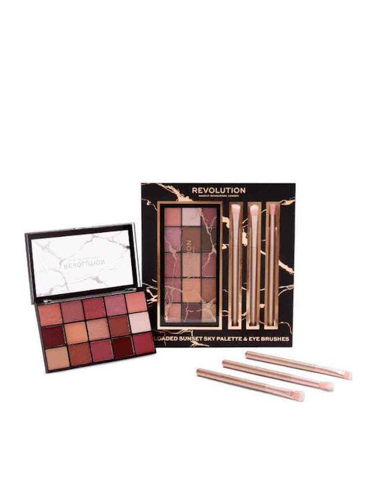Revolution Beauty Reloaded Makeup Set for the Eyes Sunset Sky 4pcs
