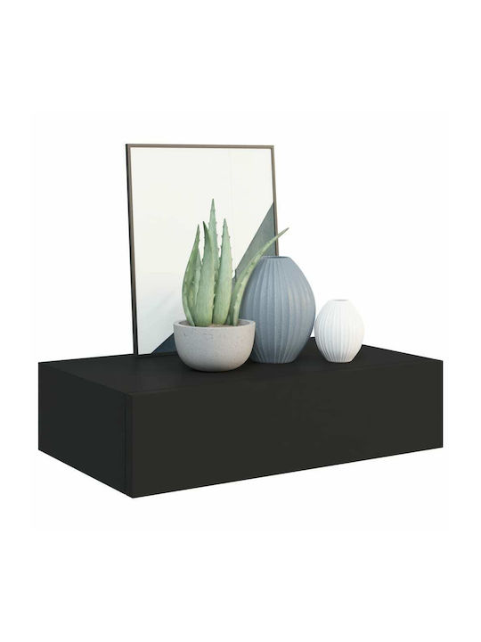 Shelf Wall Black 40x23.5x10cm