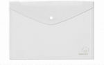 Envelope with button PP A3 transparent Economix