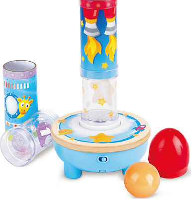 Hape Stacking Toy Rocket Ball Air Stacker for 24++ Months