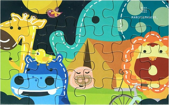 Παιδικό Puzzle Ζωάκια για 1+ Ετών 24pcs Marcus & Marcus
