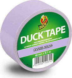 Duck Αυτοκόλλητη Washi Ταινία Διακόσμησης Pastel Lilac 1τμχ 48mm x 9.1m Lilac