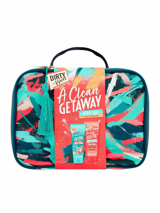 Dirty Works A Clean Getaway Hautpflegeset für Feuchtigkeitsspendend & Reinigung Körperreinigung Dirty Works A Clean Getaway Hautpflegeset für Feuchtigkeitsspendend & Reinigung Körperreinigung