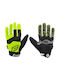 Force Mtb Autonomy Fluo Yellow Full Finger Cycling Gloves Adults Yellow