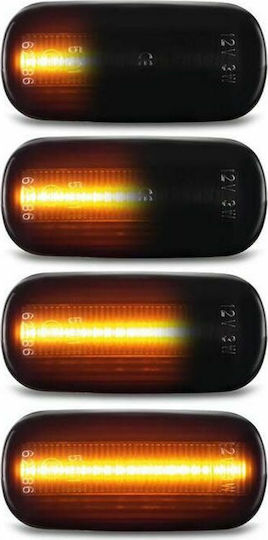 Blitzlicht LED für Audi A2 / A3 / A4 / A6 / A8 / E-Commerce-Website Fimé 2Stück