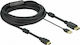 DeLock Кабел DisplayPort мъжки - HDMI мъжки 7м Черен (85967)