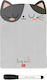 Legami Milano Cat Magnetic Board / Markerboard 18x26cm
