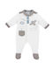 Chicco Baby Bodysuit Set Long-Sleeved White