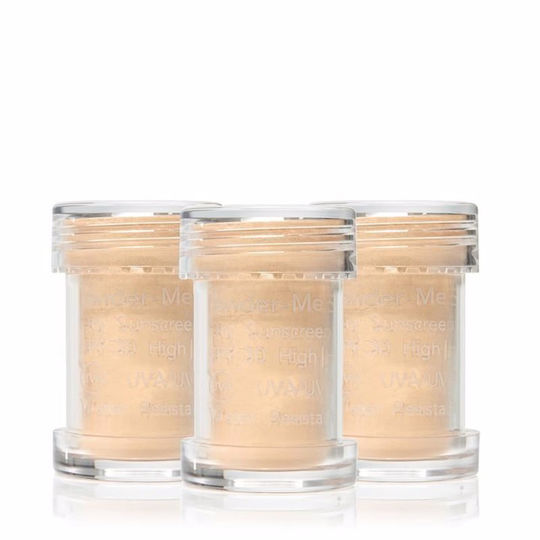 Jane Iredale Golden Powder-Me Dry Sunscreen Refill Αντηλιακή Πούδρα Προσώπου & Σώματος SPF30 με Χρώμα 7.5gr