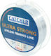 Catcher Ultra Strong Πετονιά Ψαρέματος Γκρι 150m / 0.18mm / 2.5kg