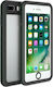 Redpepper Shellbox Cu Touch ID 360 Full Cover Plastic Rezistentă La Apă Transparent/Negru (iPhone 8/7 Plus)