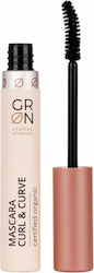 GRN Shades of Nature Curl & Curve Mascara για Καμπύλη Black Basalt 9ml