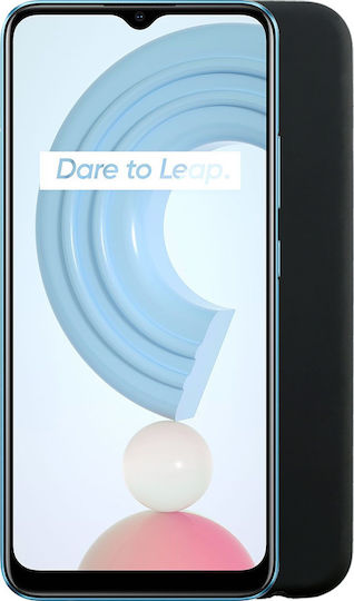 Volte-Tel Camera Guard Back Cover Σιλικόνης Μαύρο (Realme C21)
